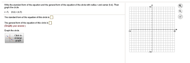 Equation 0f The Circle With Radius