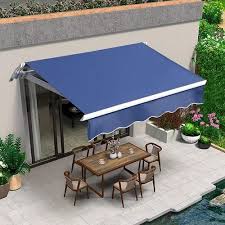 Plain Motorized Retractable Awnings
