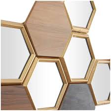 Honeycomb Geometric Wall Decor