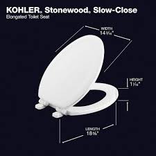 Kohler Stonewood Elongated Front Toilet