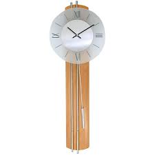 Pendulum Wall Clock With Glass Dial
