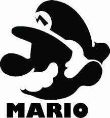Super Mario Bros Game Gaming Vinyl Wall