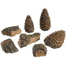 Pine Cone Decor Kit Peterson Real Fyre
