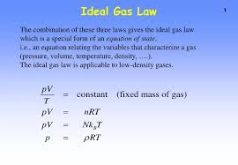 Ppt Ideal Gas Law Powerpoint