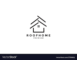 Step Roof Home Modern Logo Symbol Icon
