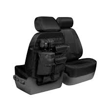 2nd Row Black Tactical Custom Seat Covers