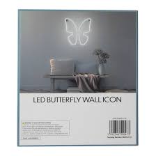 Led Erfly Wall Icon 8 6in Five