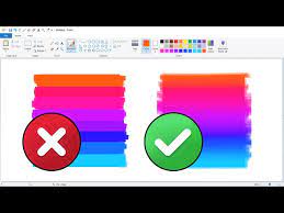 How To Blend Colors On Ms Paint Easy