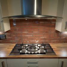 Clear Kitchen Splashback Kitchen