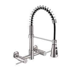 Bridge Kitchen Faucet In Brushed Nickel