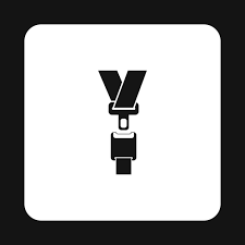 Premium Vector Seat Belt Icon In