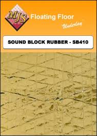 Sound Block Rubber 4mm Mjs Floorcoverings