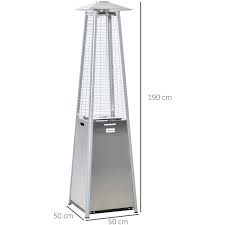 11 2kw Patio Gas Heater Pyramid Heater