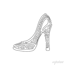 High Heels Wall Mural Murals Vector