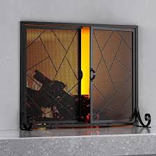 Fire Beauty Fireplace Screen With