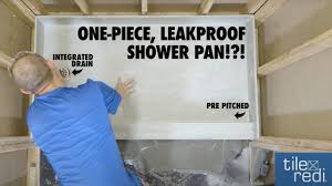 Tile Redi One Piece Leakproof Shower