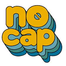 No Cap 3d Multicolor Yellow Lettering