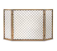 Hartwick Tri Panel Fireplace Screen