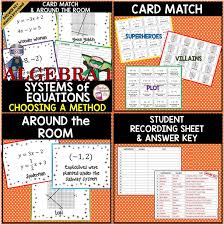 Solving Systems Of Equations Using Any