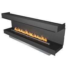 3 Sided Built In Bioethanol Fireplaces