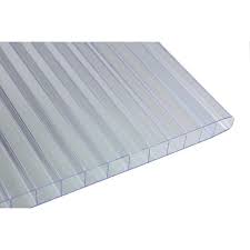 Clear Twin Wall Polycarbonate Sheet Mw