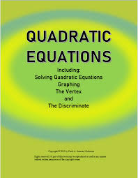 Quadratic Equations Made By Teachers