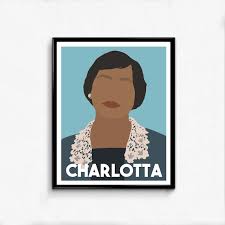 Charlotta Bass Feminist Icon Portrait
