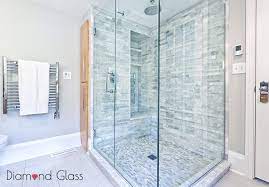 Modern Shower Design Using Glass To