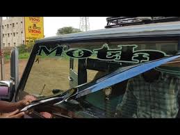 Cruiser Front Glass Stickering Mother