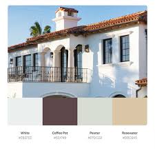 Paint A House With A Terracotta Roof