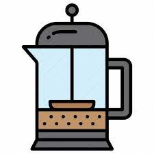 Coffee French Press Icon