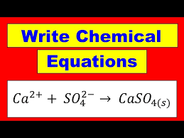 Write Chemical Equations In Ms Word