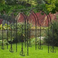 Garden Arches Wooden Metal Garden