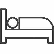 Bed Bedroom Hotel Room Icon
