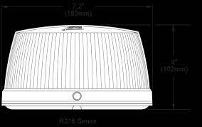 whelen beacons rota beam r316 series