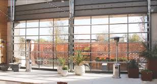 Commercial Aluminum Glass Garage Doors