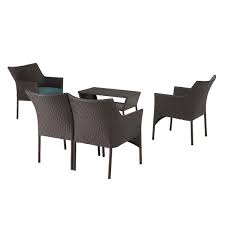 Stylewell Terrace View 4 Piece Wicker