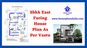 2 Bhk East Facing House Plan As Per