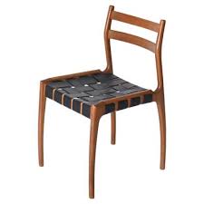 Mid Century Italian Chair In Oak And