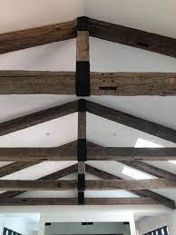 reclaimed antique hand hewn barn beams