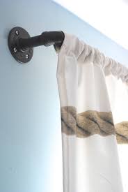 Diy Industrial Pipe Curtain Rods Boys