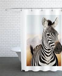 Zebra Shower Curtain Juniqe