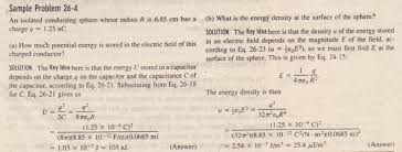 Energy D In An Electric Field