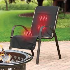 Cordless Heated Patio Chair Cover The