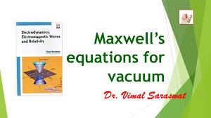 Maxwell S Equations In Vacuum Sacademy