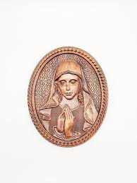 Wooden Icon Virgin Mary Icon Tenderness