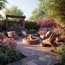 Muted Color Palette Garden