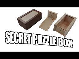 Secret Compartment Box Puzzle Box
