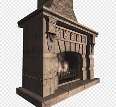 Middle Ages Fireplace Hearth Chimney