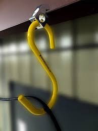 spanwell red iron clamp hook lead
